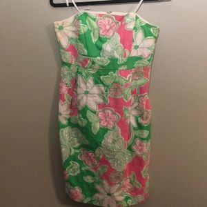 Lilly Pulitzer Strapless Dress